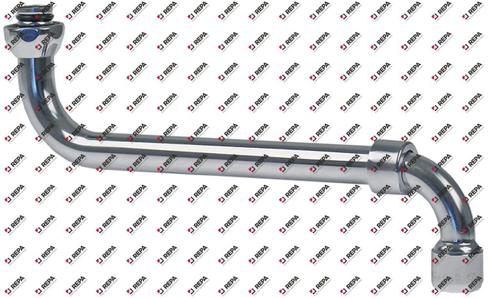 S-Auslauf Rohr ø 18 mm 3/4" ausziehbar