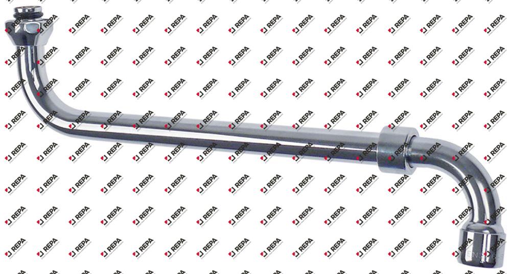S-Auslauf Rohr ø 18 mm ausziehbar