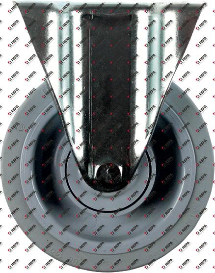 Fixed castor plate fixing hole distance 105x77mm