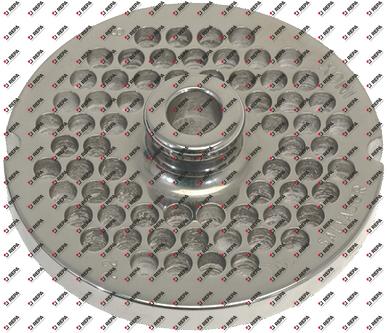 Grinder plate stainless steel ø 82,7 mm