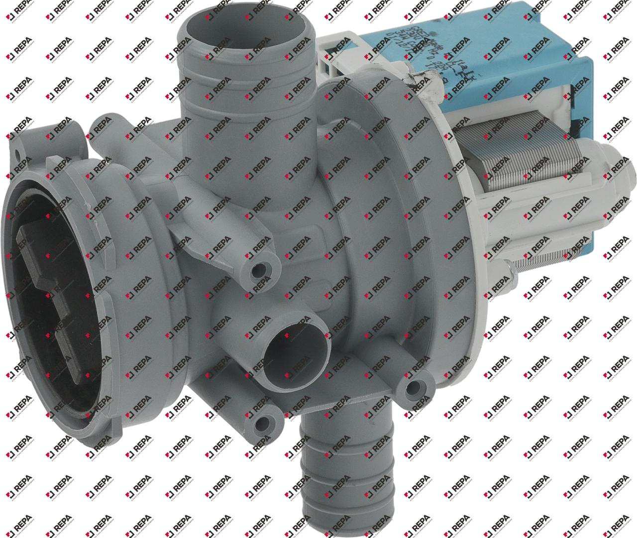 Drain pump 34W 220-240V inlet ø 31mm outlet ø 22mm