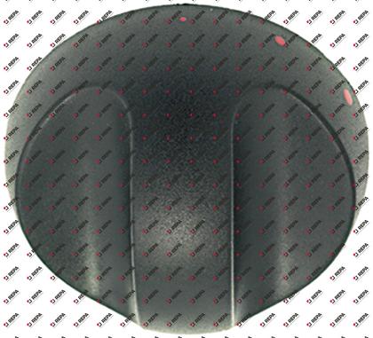 Knebel Wasser warm (1/2 Drehung) Anschluss 10x8