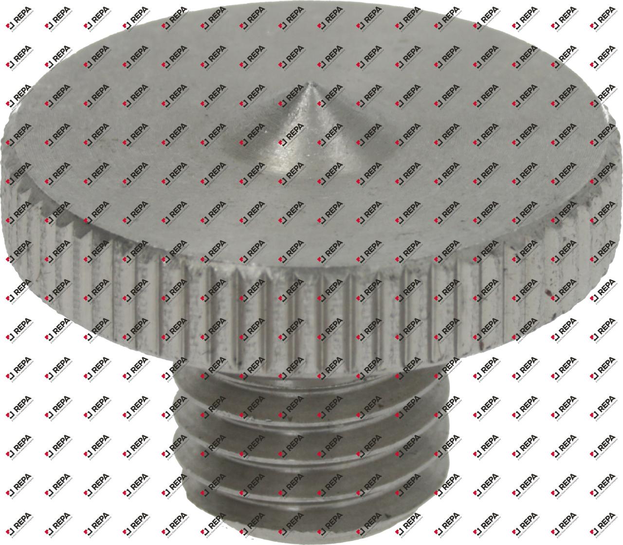 Vis moletée filetage M10 inox ø 22mm H 4,5mm