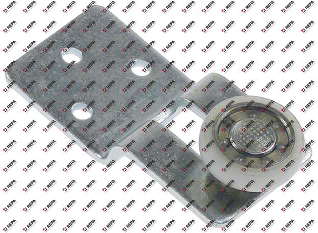 Rueda de rodadura rodillo ø 22 mm 6 mm H 12 mm