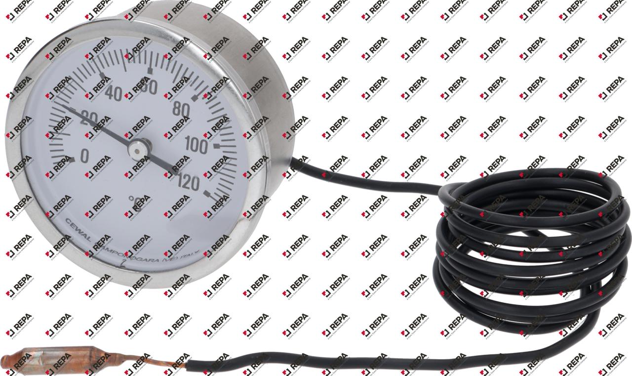 Thermometer capillaire 1500mm voeler ø 6,5mm