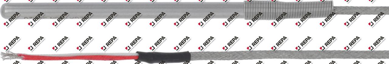 Temperature probe Pt100 cable Vetrotex