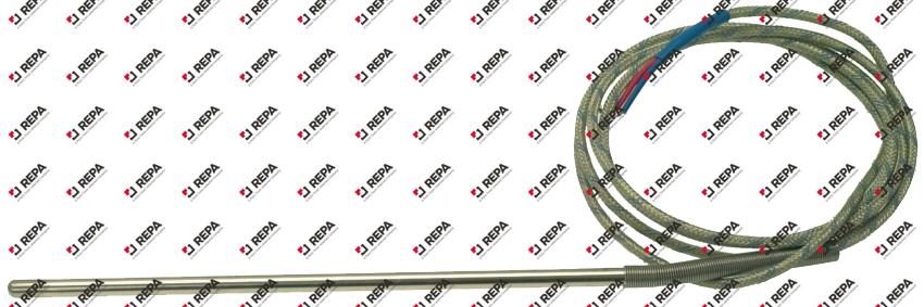 Temperature probe thermocouple J (Fe-CuNi)