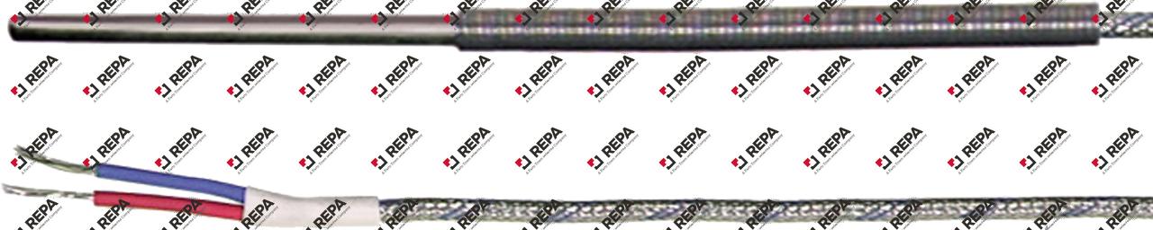 Temperature probe thermocouple J (Fe-CuNi)