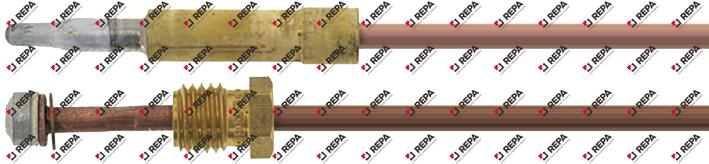 Thermocouple M8x1 L 750mm plug connection ø6.0mm