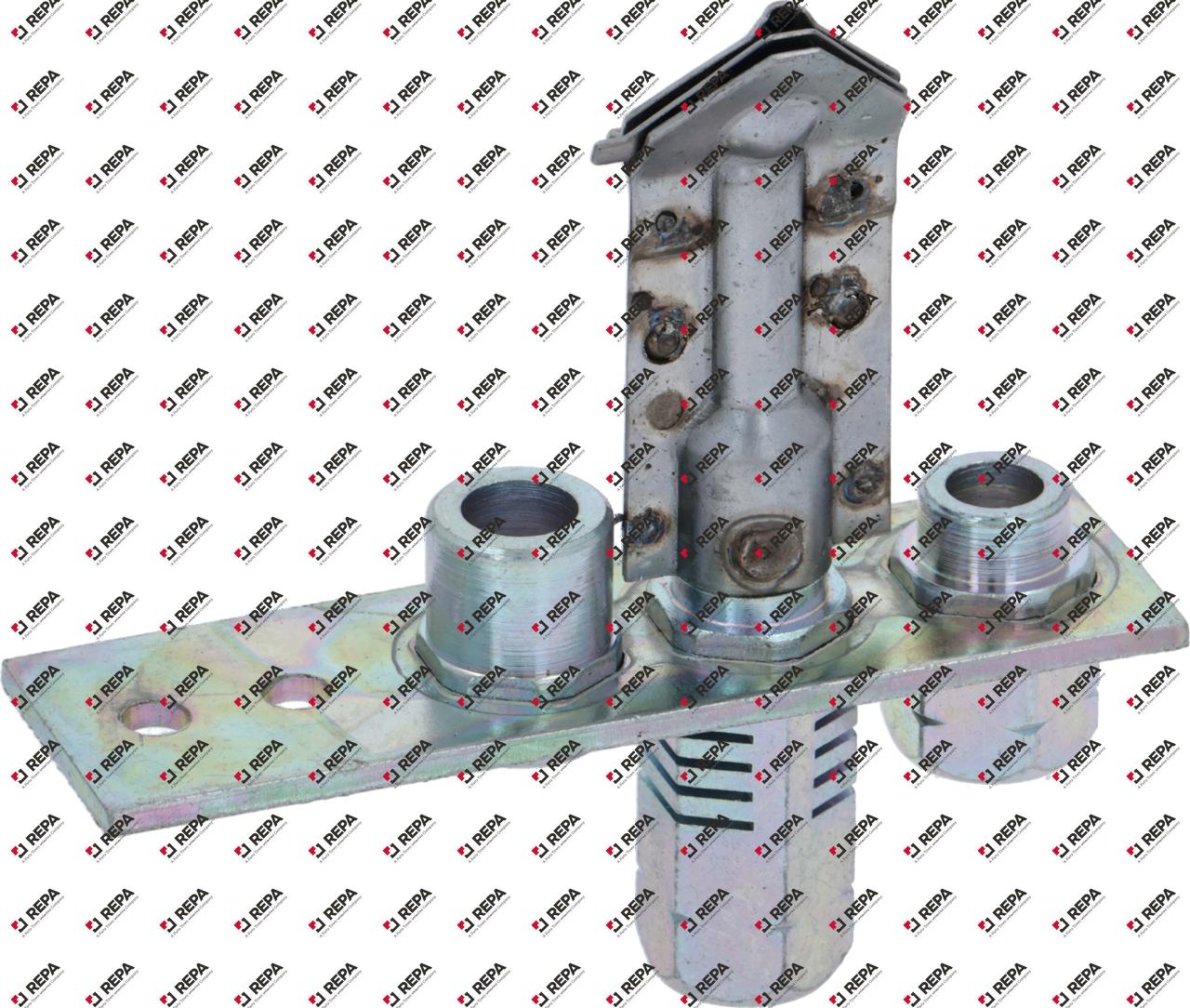 Pilot burner 3 flames gas connection 6mm POLIDORO