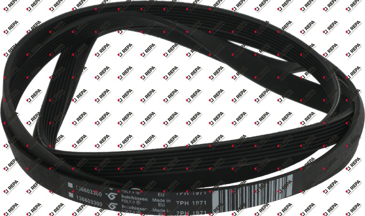 Belt 1971 H7 POLY-V for drum