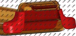 Klamp grootte 1/3 rood