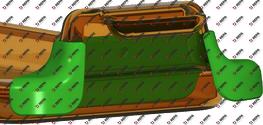 Fermoir mesure 1/3 vert
