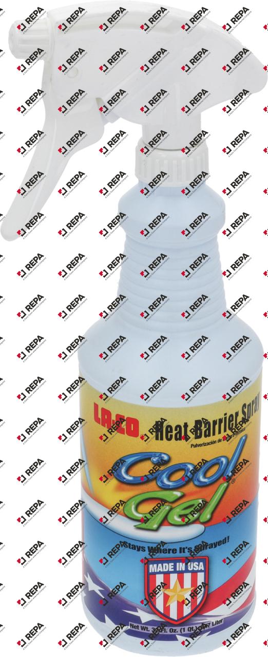 HEAT DISSIPATING COOL-GEL SPRAY