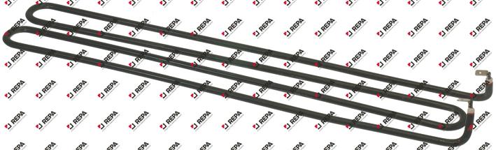 Resistencia 1000 W 230 V L 430 mm B2 39 mm
