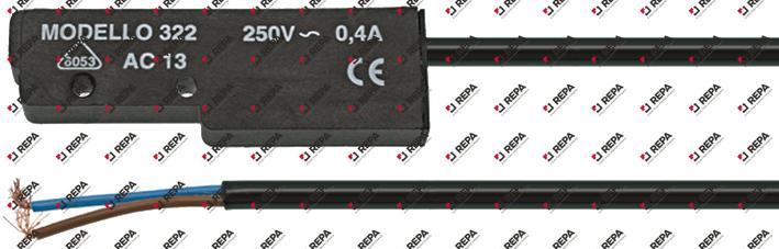 Magnetic switch 250V 0,4A connection cable