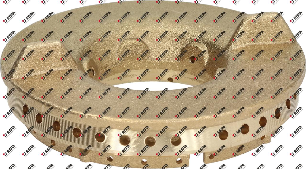 Brennerdeckel ø 80 mm ID ø 32 mm mit Mittelloch