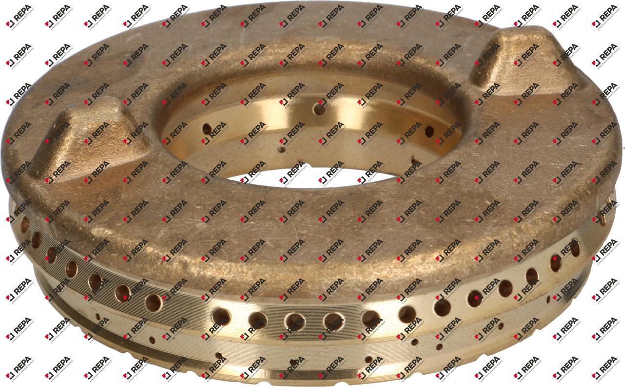 Brennerdeckel AD ø 115 mm H 29 mm mit Mittelloch