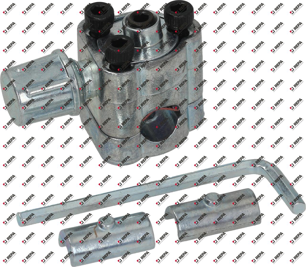 Line piercing valve connection 1/4" SAE