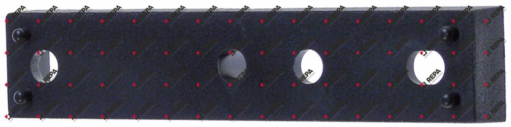 Placa de asiento para Typ 306/307 espesor 10 mm