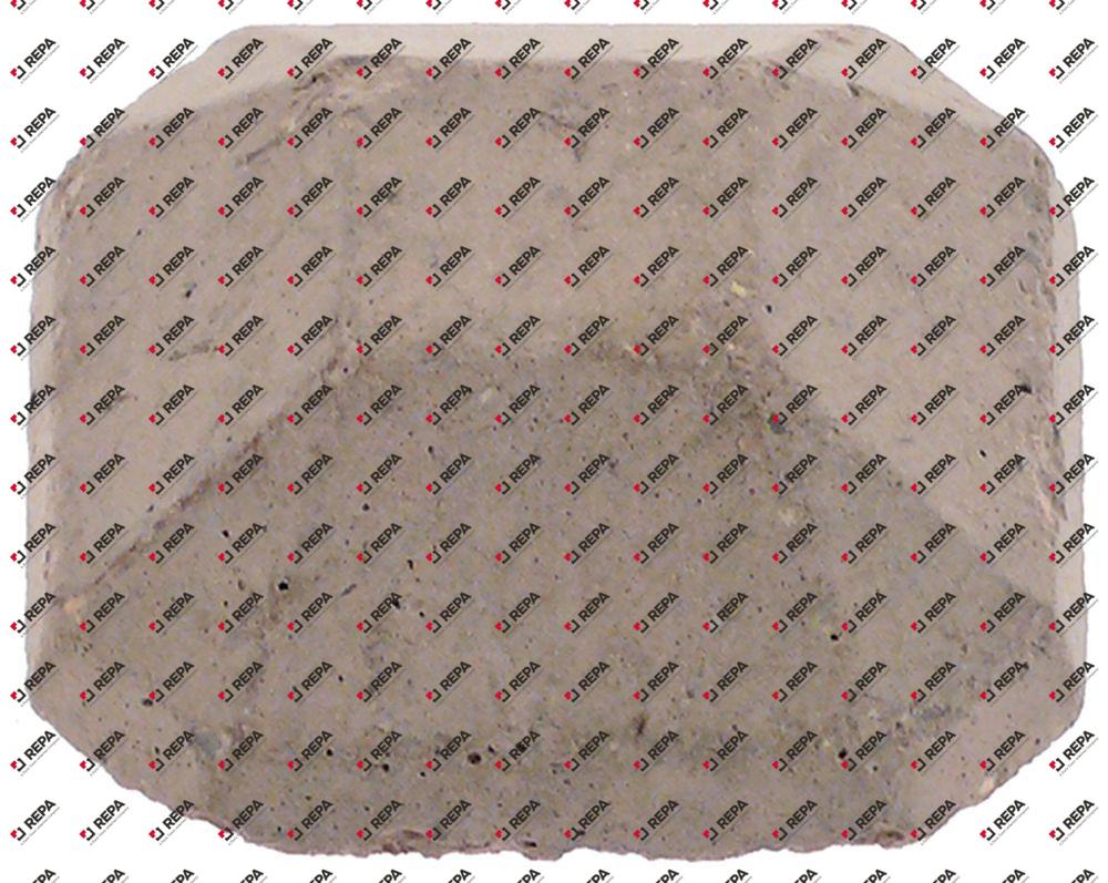Briquettes en céramique Deluxe mesure 50x50mm rosa