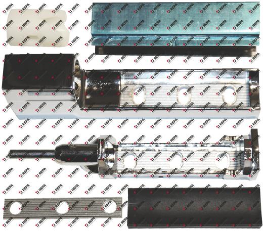 Kantenscharnier L1 38 mm L 146 mm B 31 mm