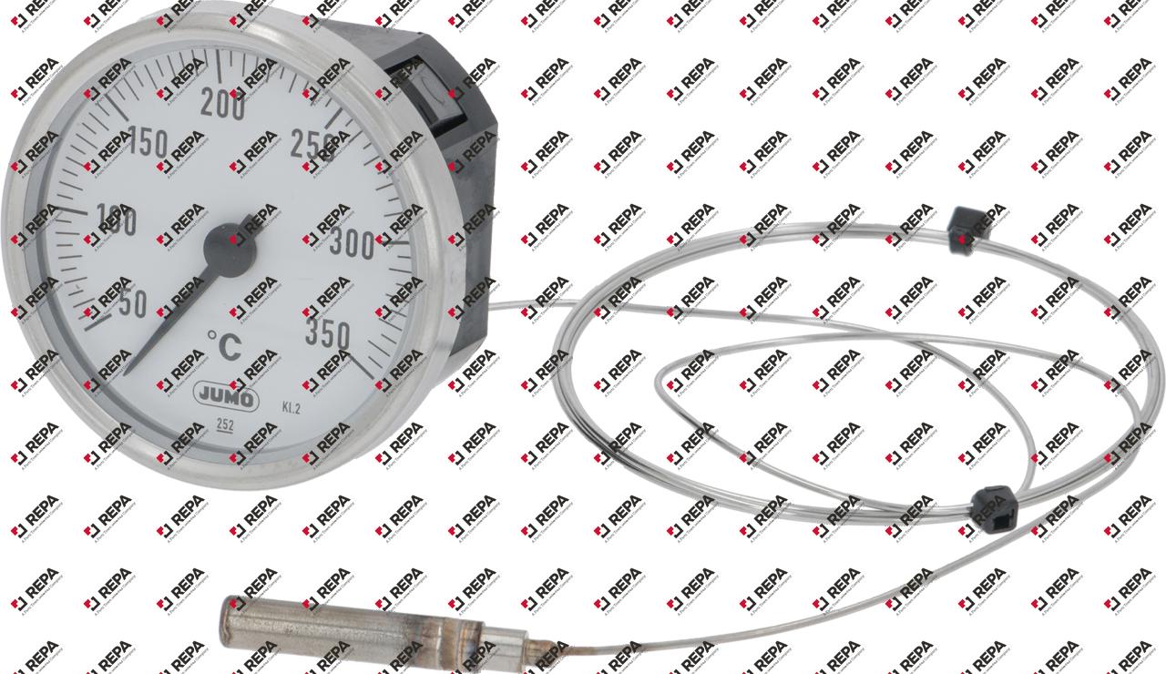 Thermometer capillaire 1000mm voeler ø 6mm