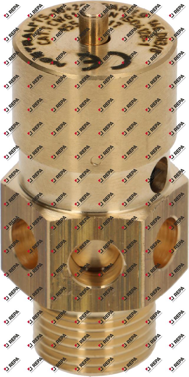 Válvula de seguridad empalme 3/8" precintado