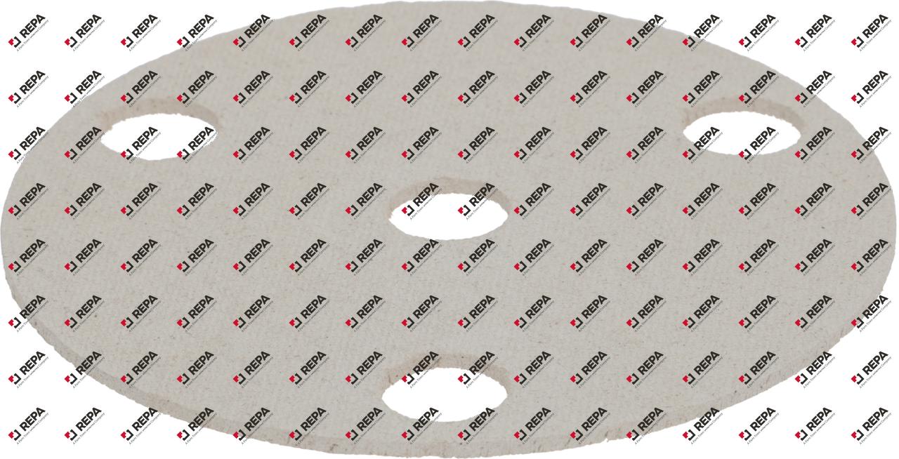 Isolamento ø 130mm spessore 3mm fori ø 18mm