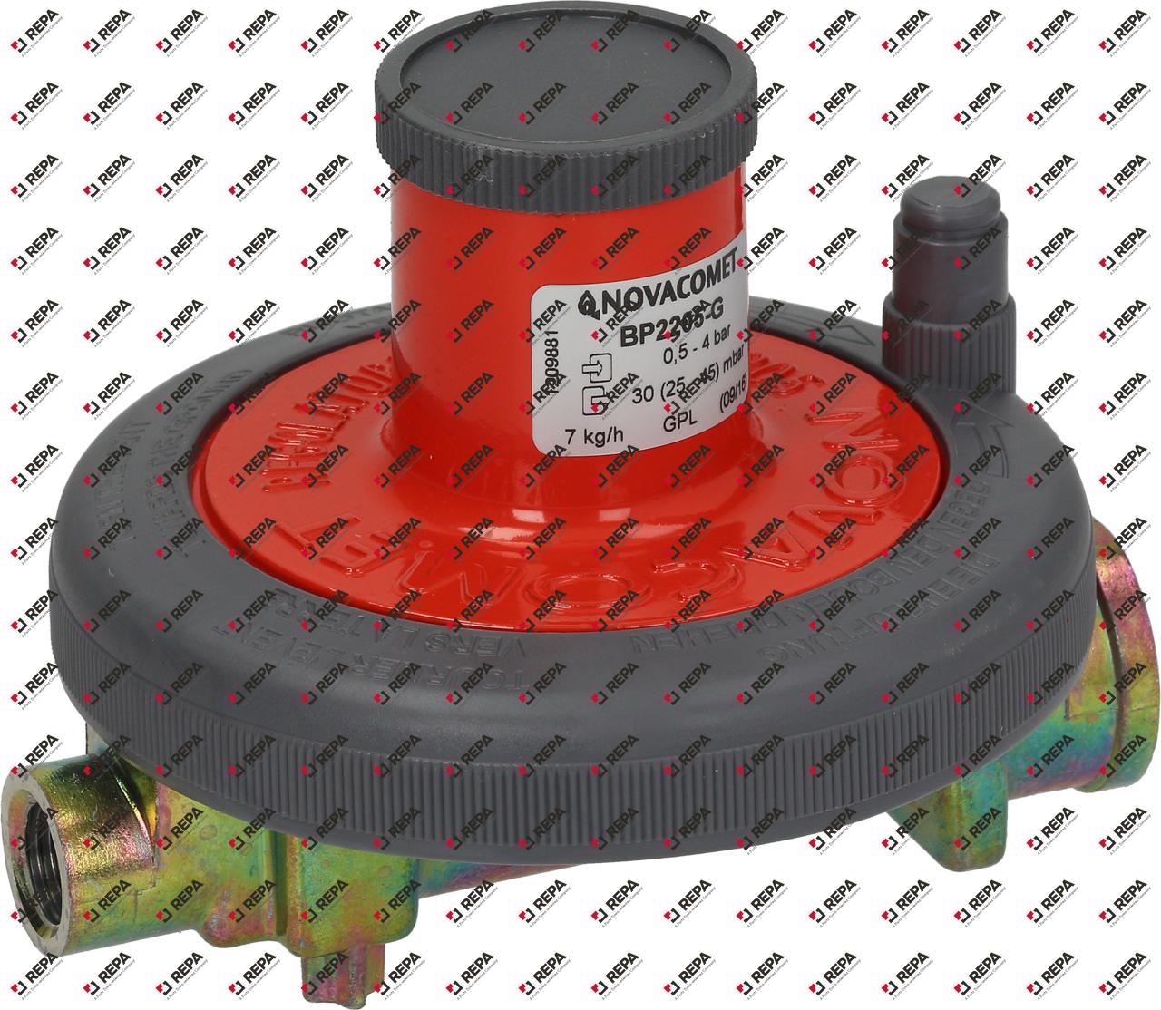 Gasdruckregler BP2205 Anschluss 1/4" - 1/2" 7 kg/h
