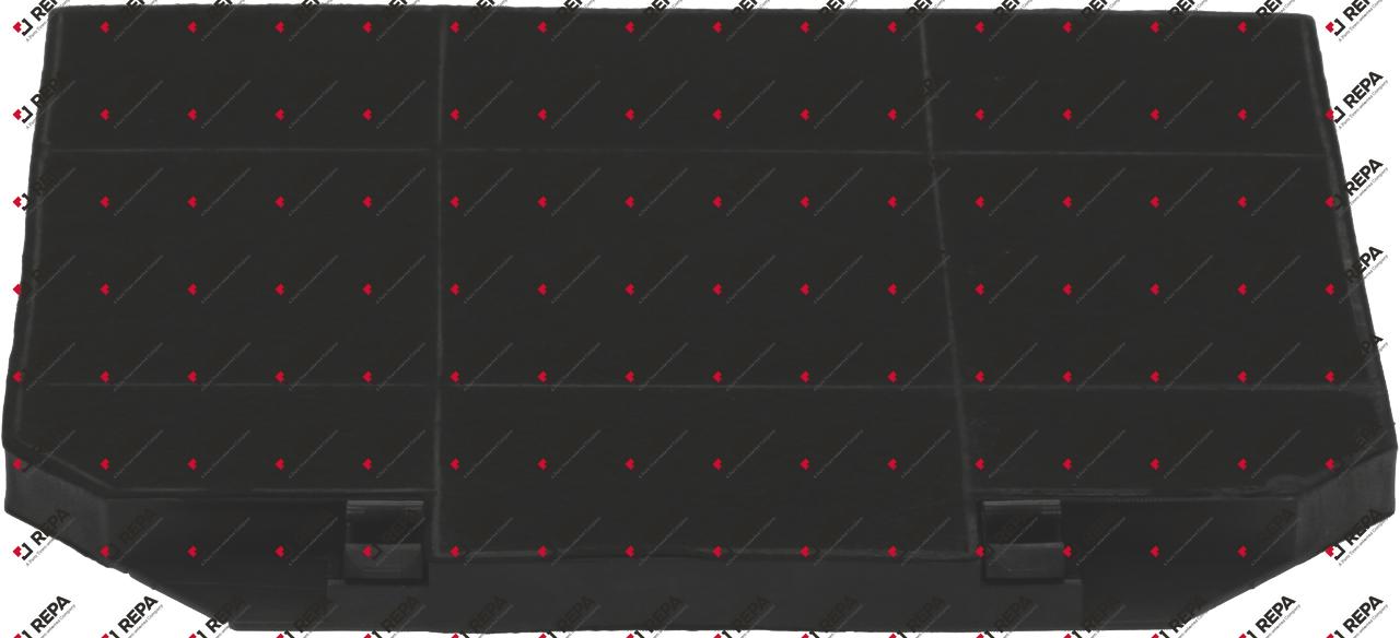 Active carbon filter size 267x237x16mm