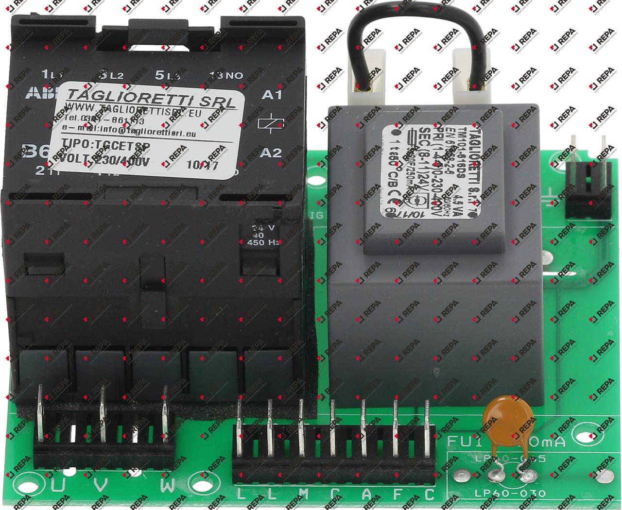 PCB for mincer f. device TG12/TG22