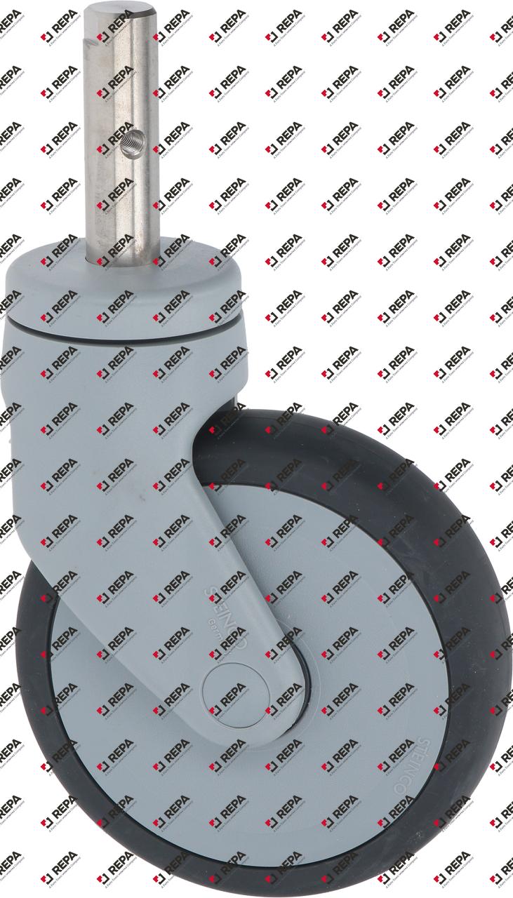 Lenkrolle Zapfen H 161 mm Zapfen-ø 18 mm ø 125 mm