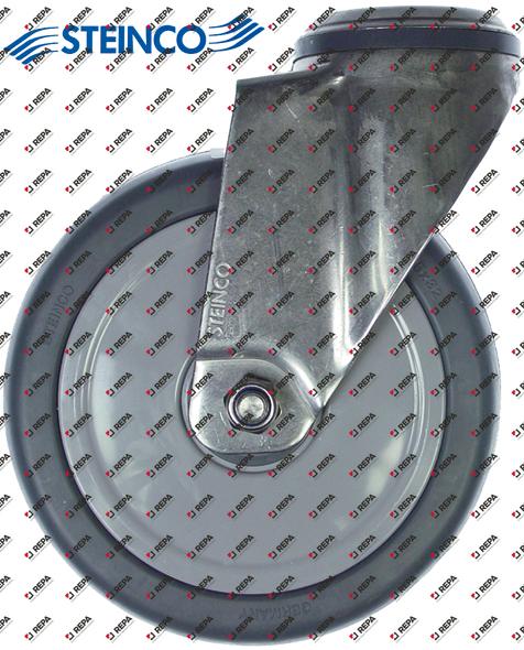 Swivel castor bolt hole H 158mm bolt hole ø 10,5mm
