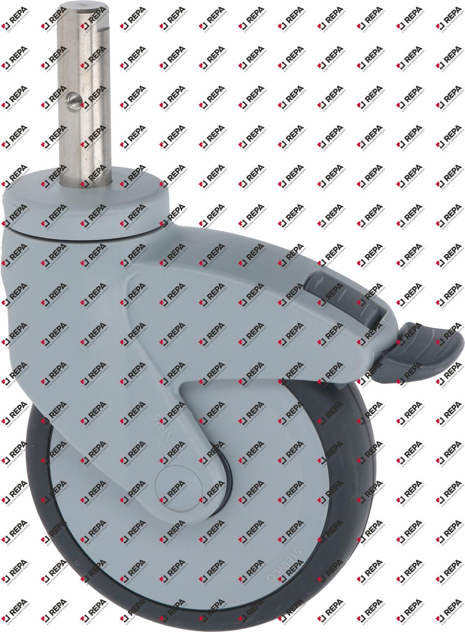 Lenkrolle Zapfen H 161 mm mit Totalfeststeller