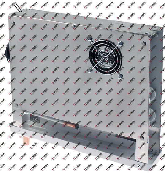 Verdampfer CNS H 295 mm L 350 mm mit 2 Lüftern