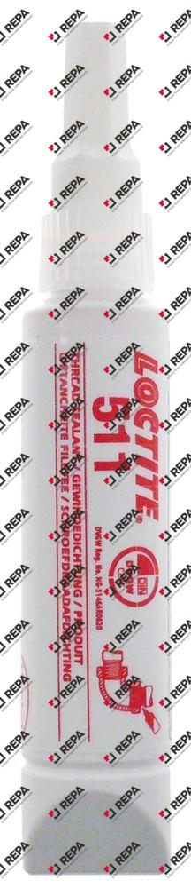 Schroefdraadpakking toegelaten DVGW LOCTITE 511