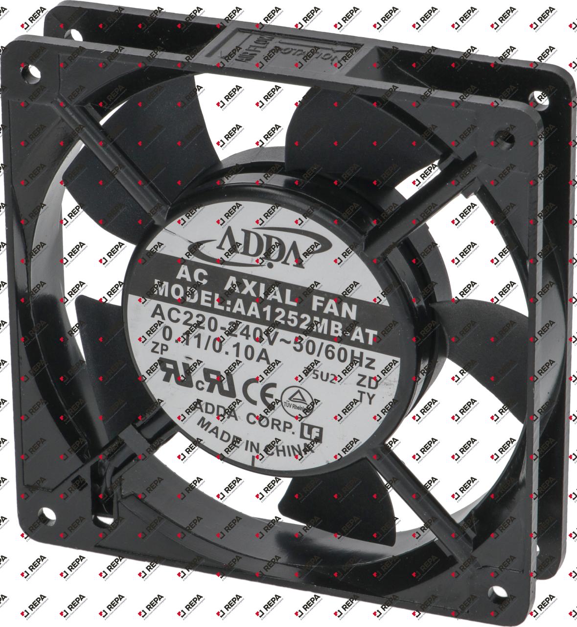 Ventilateur axial 230VAC 19/18W L 119mm lar. 119mm