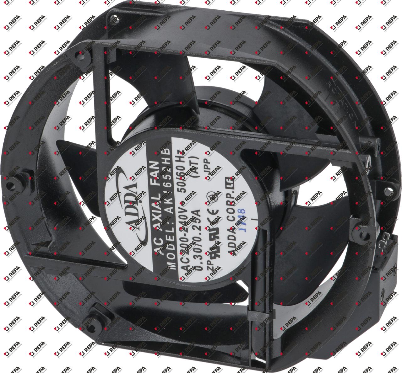 Ventilateur axial 230VAC 69W L 172mm lar. 150mm