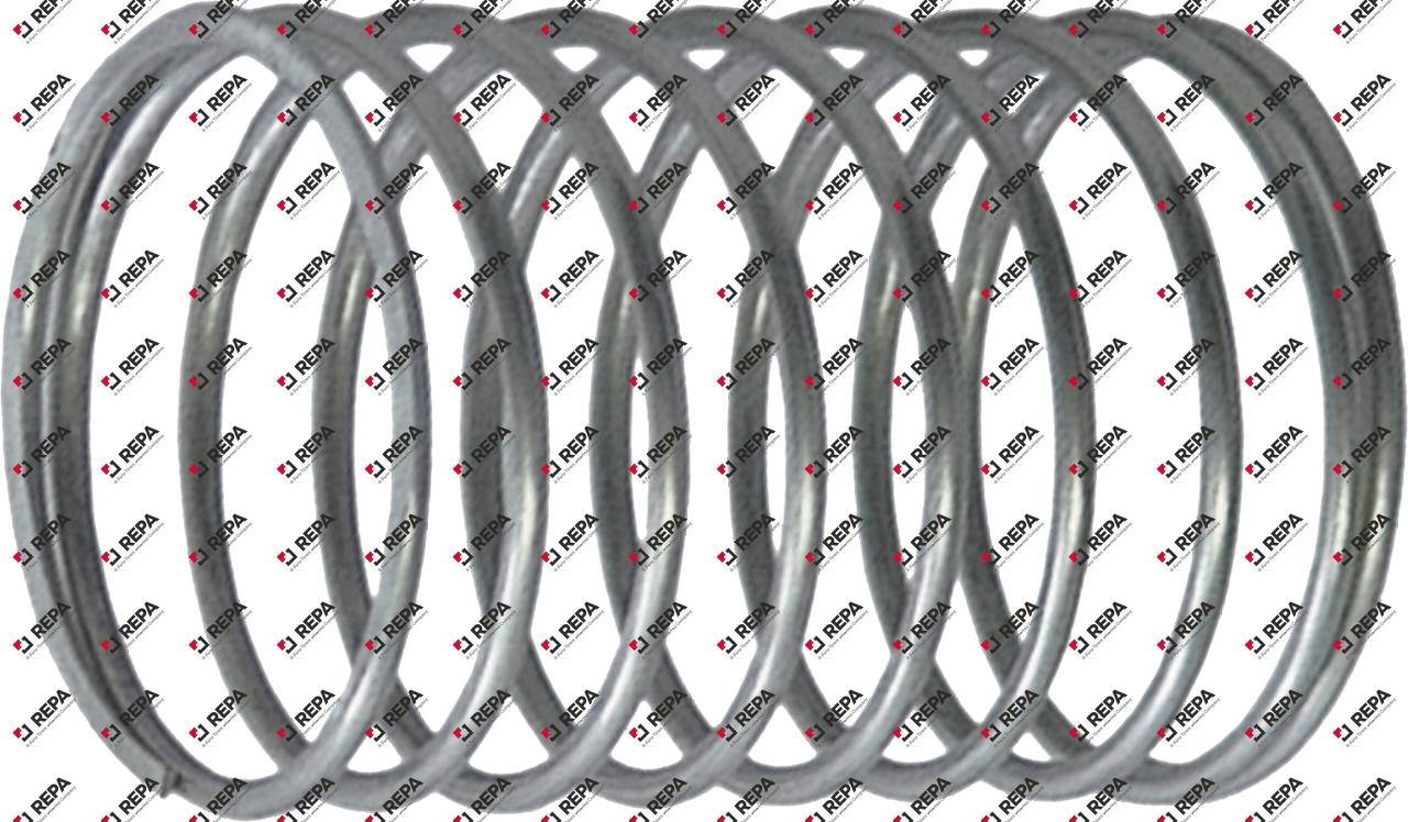 Drukveer ø 41mm L 60mm draad ø 2mm