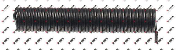 Draaiveer ø 27,4mm draad ø 3,4mm L1 9mm L2 148mm
