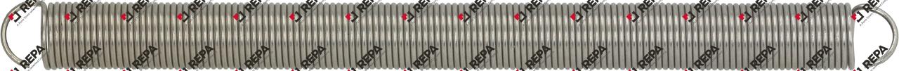 Tension spring ø 11,8mm total length 145mm