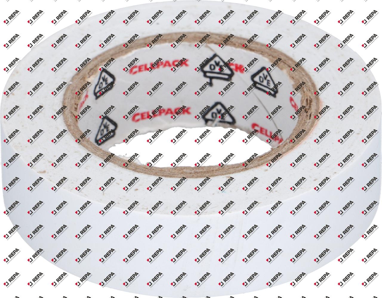 Isolierband PVC weiß B 15 mm