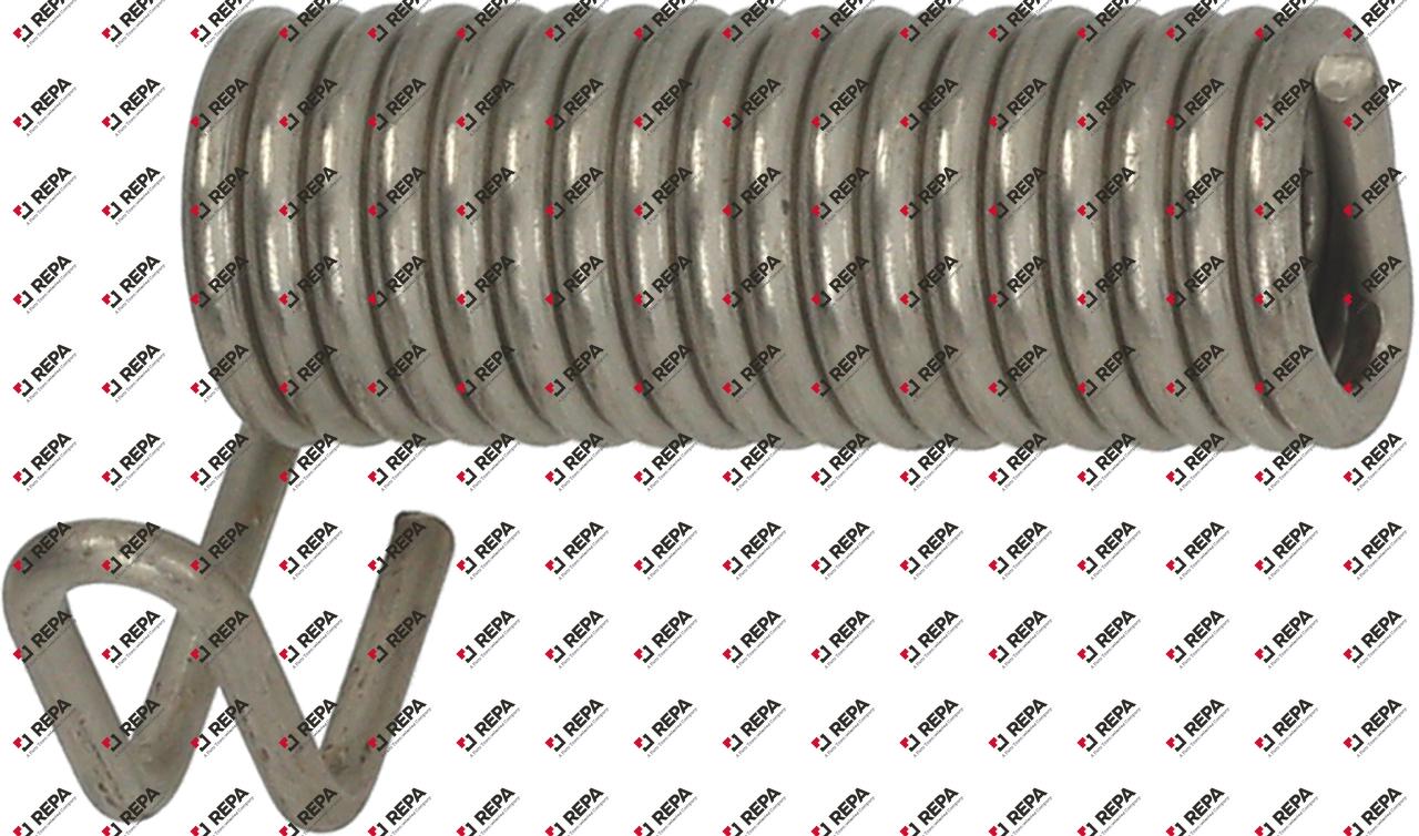 Draaiveer ø 17mm draad ø 2,5mm L1 45mm L2 32mm