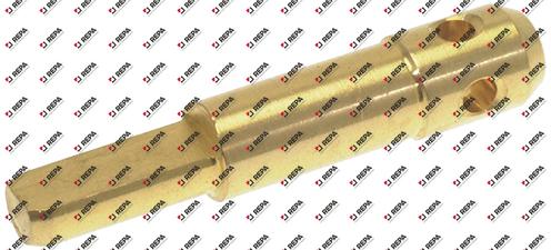 Gashahnachse Achse ø 6x4,6mm Achslänge 32/15mm