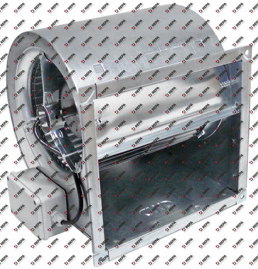 Radiallüfter Typ DDRE 9/9 230 V 400 W 50 Hz