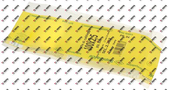 Fascetta per cablaggio nylon bianco L 98mm