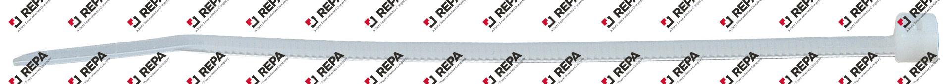 Fascetta per cablaggio nylon bianco L 200mm