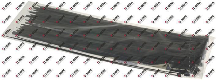 Fascetta per cablaggio nylon nero L 290mm