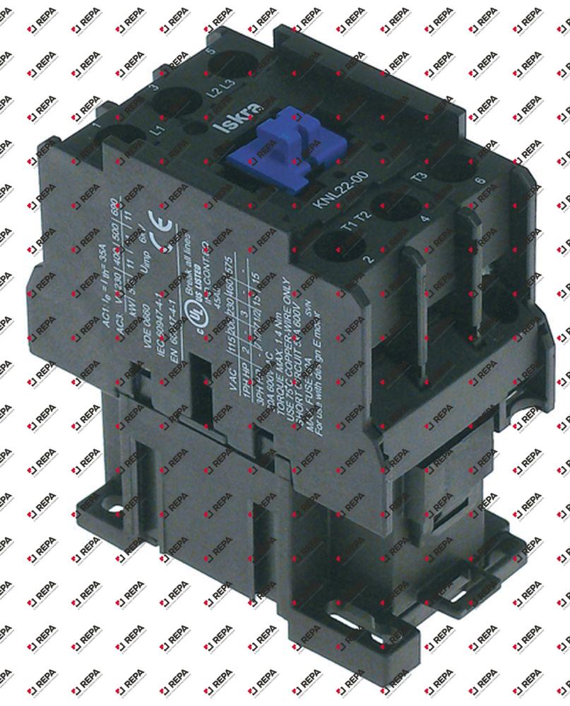 Power contactor resistive load 35A 230VAC